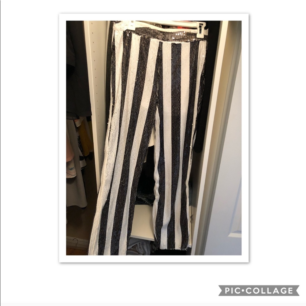 Zara sequin pant